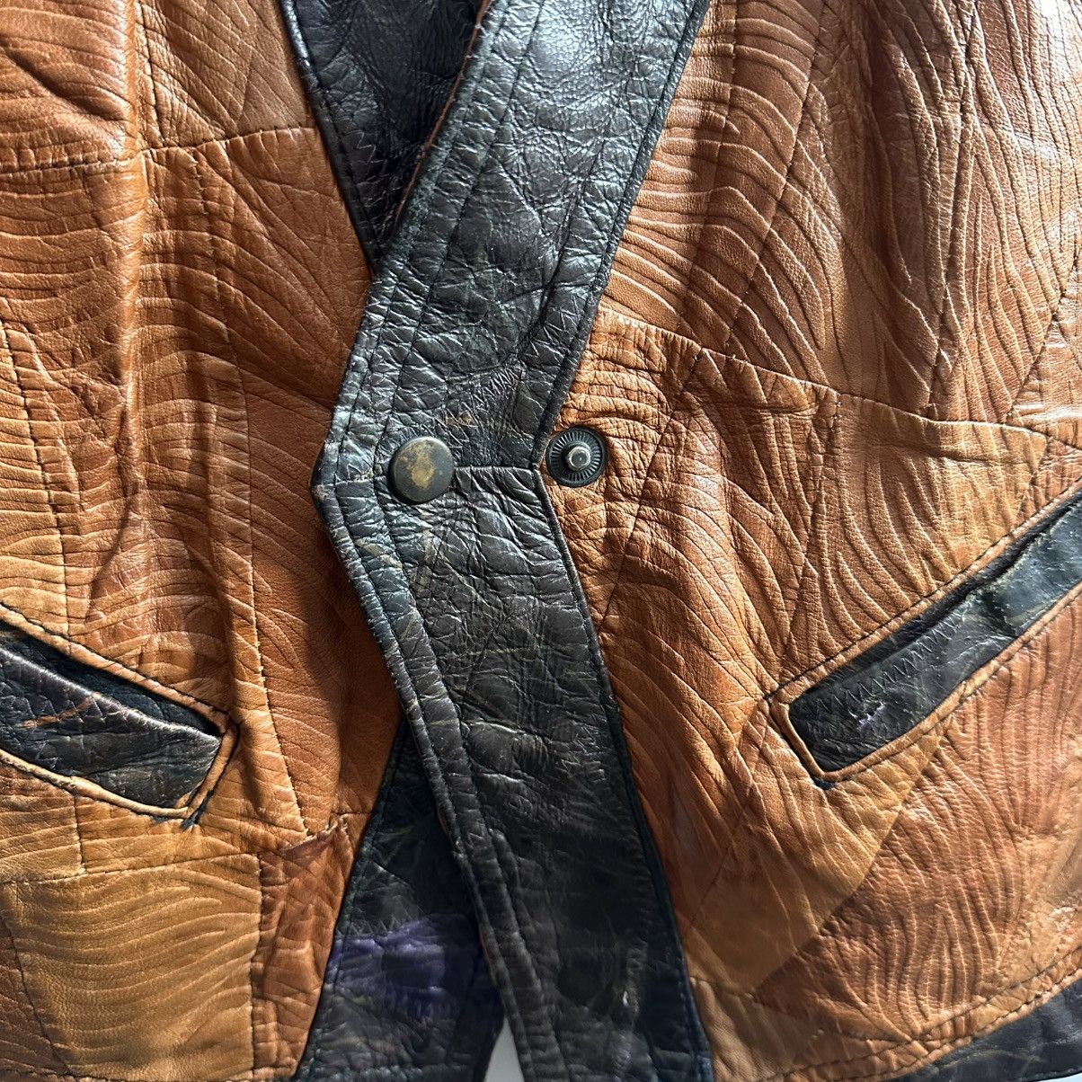 Vintage Vintage 80s Leather Vests Jacket Size US M / EU 48-50 / 2 - 3 Thumbnail