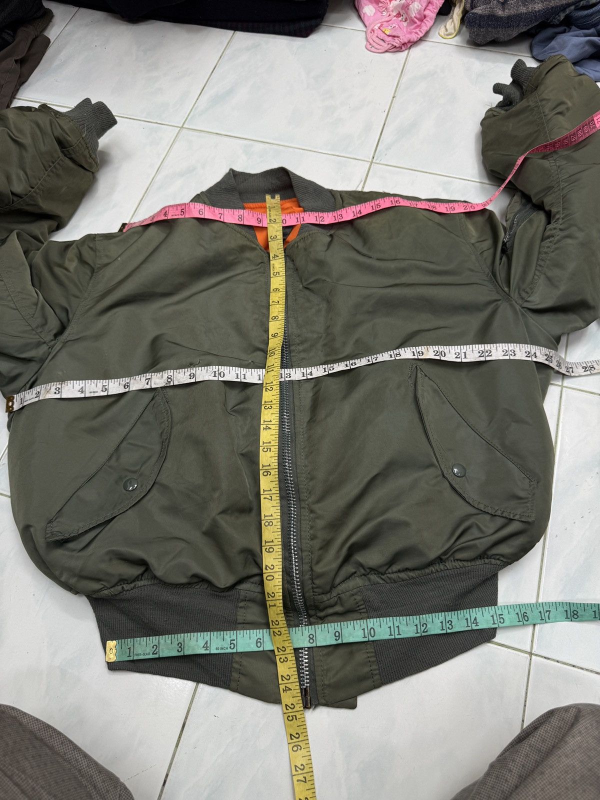 Alpha Industries 🔥🔥🔥ARCHIVE VINTAGE ALPHA INDUSTRIES MA1 BOMBER FLIGHT JACKET Size US L / EU 52-54 / 3 - 17 Thumbnail