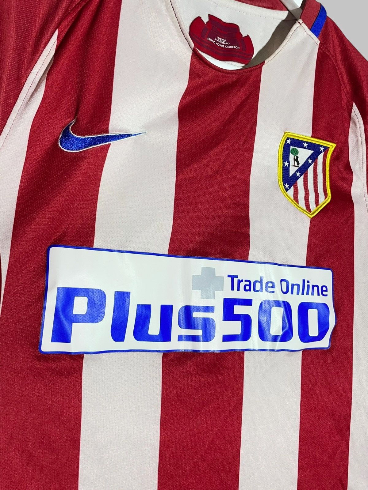 Nike Atletico Madrid Nike 2016/17 Home Football Shirt Size US S / EU 44-46 / 1 - 6 Thumbnail