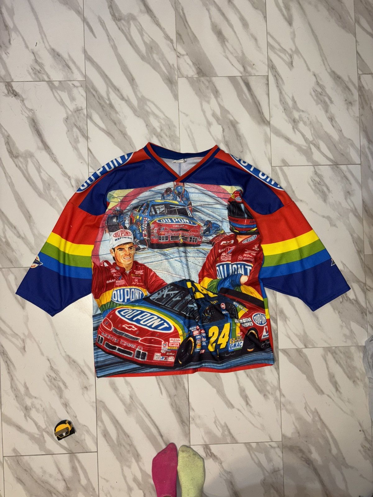 Other Vintage 90s Jeff Gordon Jersey Size US L / EU 52-54 / 3 - 1 Thumbnail
