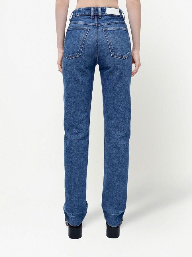 RE/DONE o1mle0524 Cigarette Jeans in Blue Size 30" / US 8 / IT 44 - 4 Thumbnail