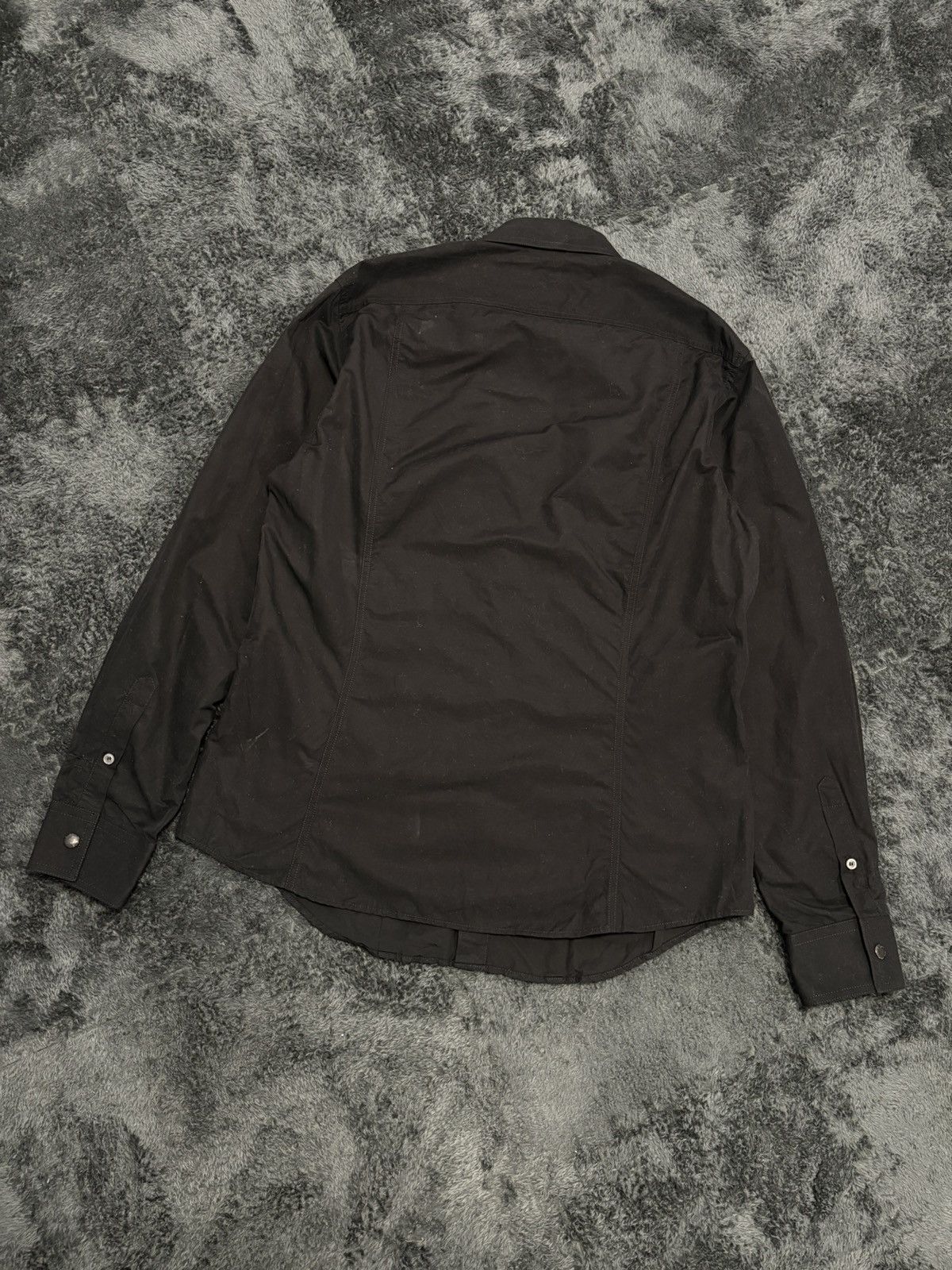 Dirk Bikkembergs Rare Dirk Bikkembergs Black Multipocket Shirt Size US L / EU 52-54 / 3 - 9 Thumbnail