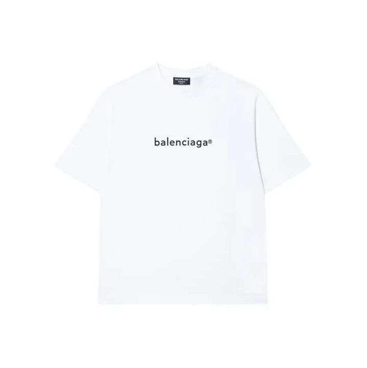 Balenciaga Balenciaga Logo Print Comfortable Short Sleeve Tee Size US M / EU 48-50 / 2 - 1 Thumbnail