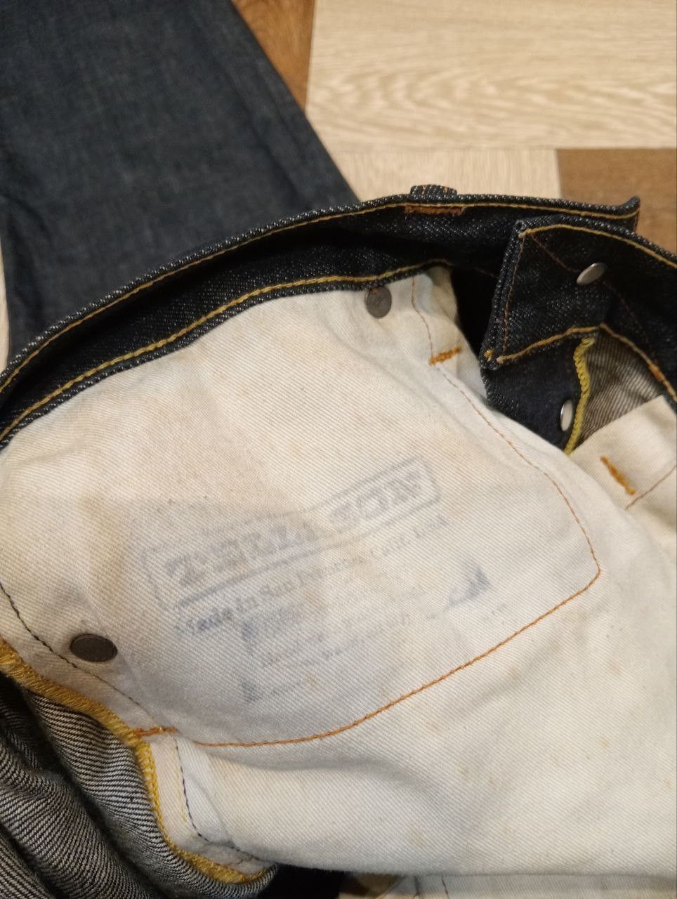 Tellason TELLASON WHITE OAK CONE DENIM SELVEDGE PANTS Size US 32 / EU 48 - 9 Thumbnail