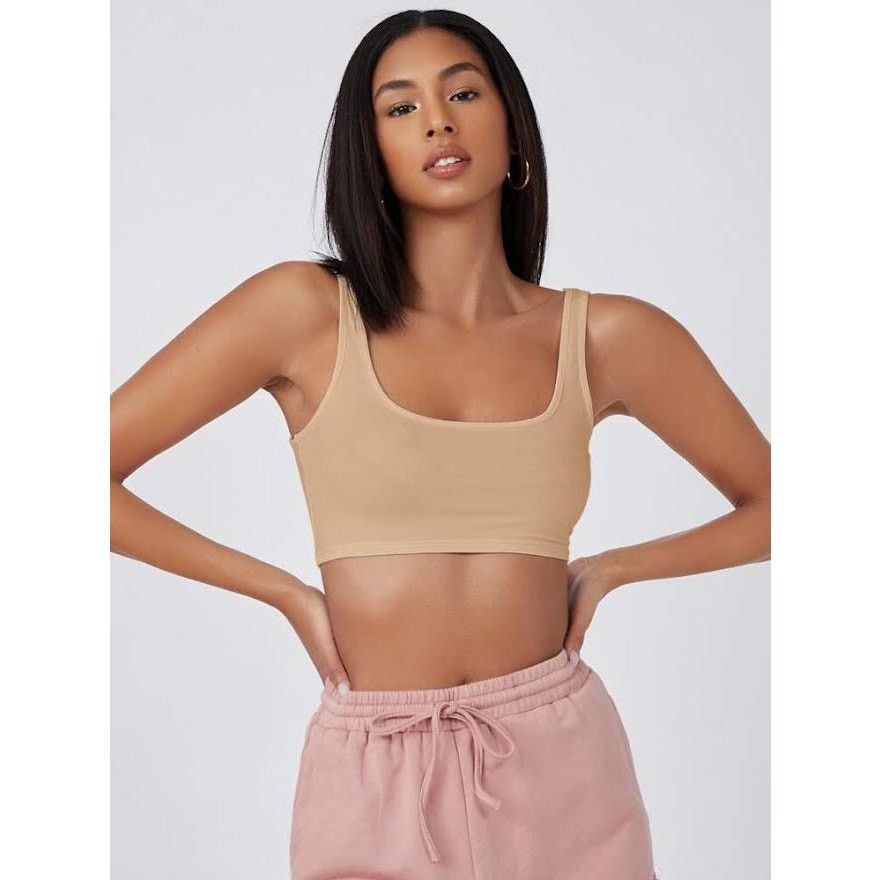 Forever 21 Fashion Nova | Basic Crop Top | Small Size S / US 4 / IT 40 - 1 Thumbnail