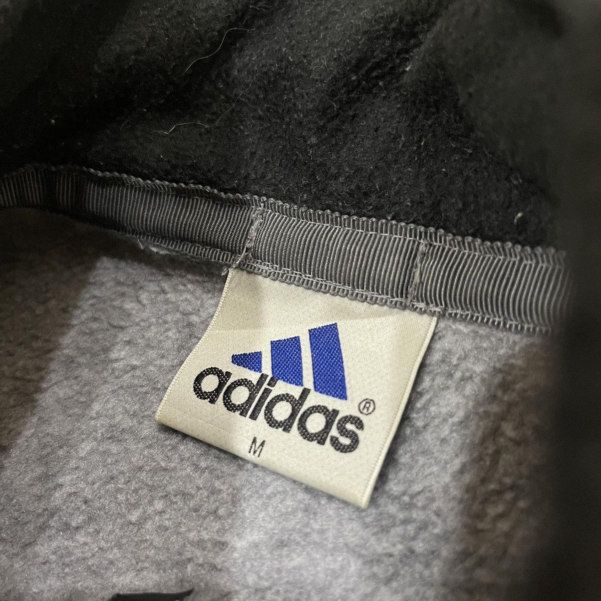 Adidas Vintage Adidas Fleece Zipper Jacket Size US S / EU 44-46 / 1 - 6 Thumbnail