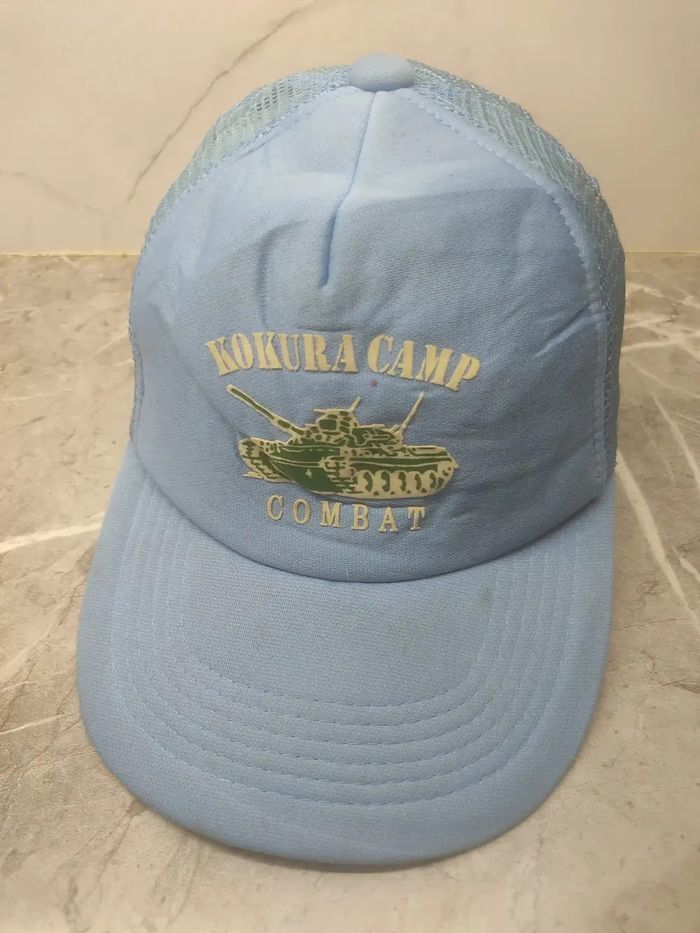 Japanese Brand Vintage Kokura Camp Combat Trucker Hat Cap Size ONE SIZE - 1 Thumbnail