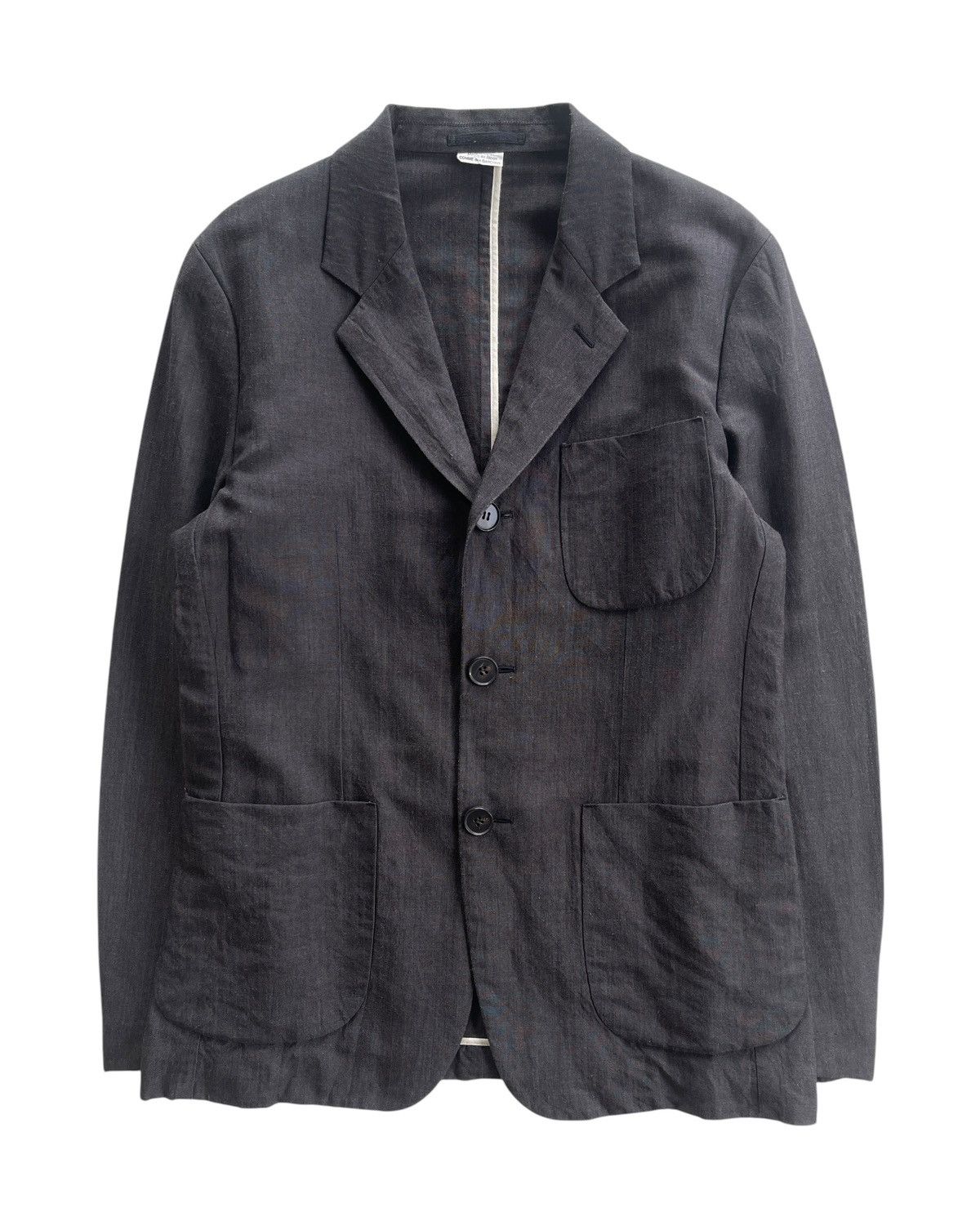 Comme des Garcons Homme Deux AD2013 CDG Homme Deux Linen Coat Size US L / EU 52-54 / 3 - 1 Thumbnail