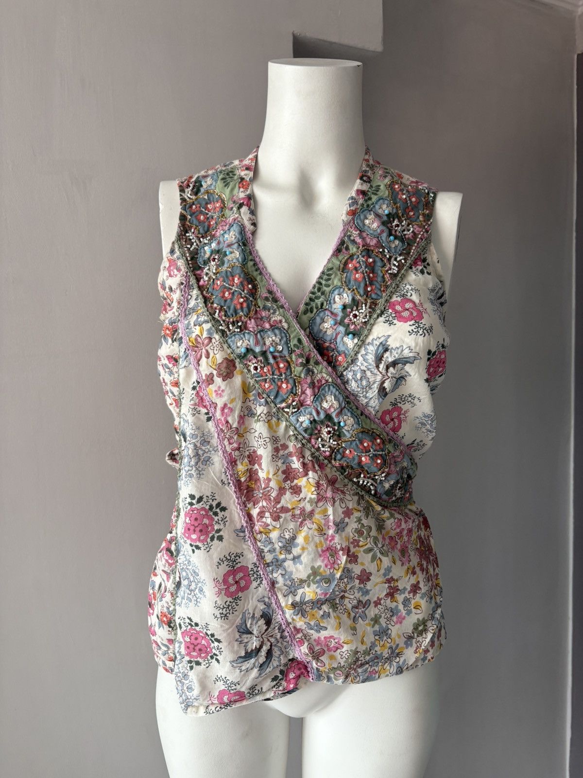 Vintage y2k Derhy blouse Size L / US 10 / IT 46 - 12 Thumbnail