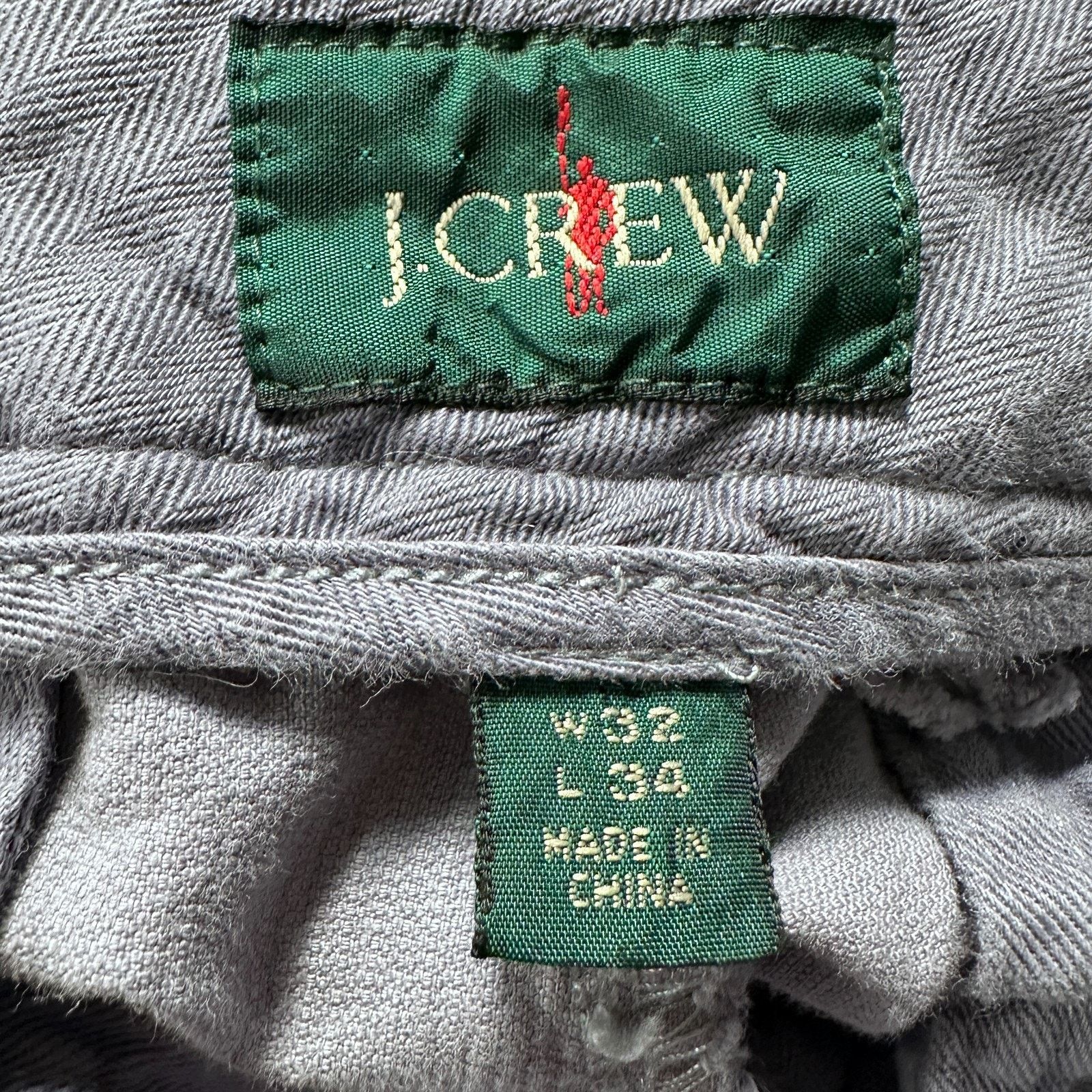 J.Crew Vintage J.Crew Corduroy Pants Men 32x34 Grayish Light Purple Size US 32 / EU 48 - 5 Thumbnail