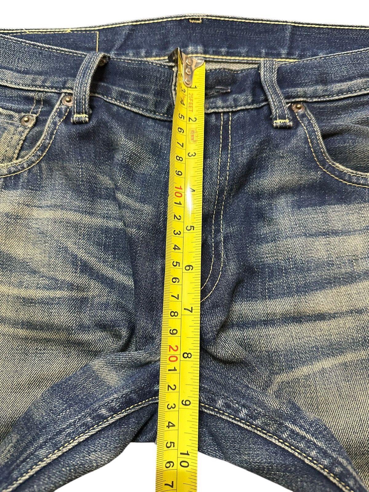 Levi's Vintage Levis 502 Mud Faded Wash Distress Style Loose Jeans Size US 31 - 16 Thumbnail