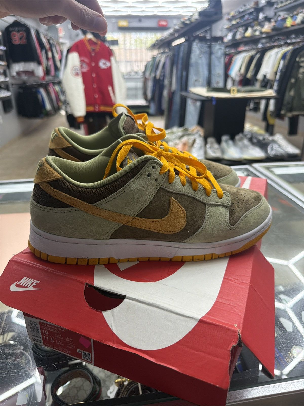 Nike Size 10 - Nike Dunk “Dusty Olive” OG All Super Clean Size US 10 / EU 43 - 7 Thumbnail