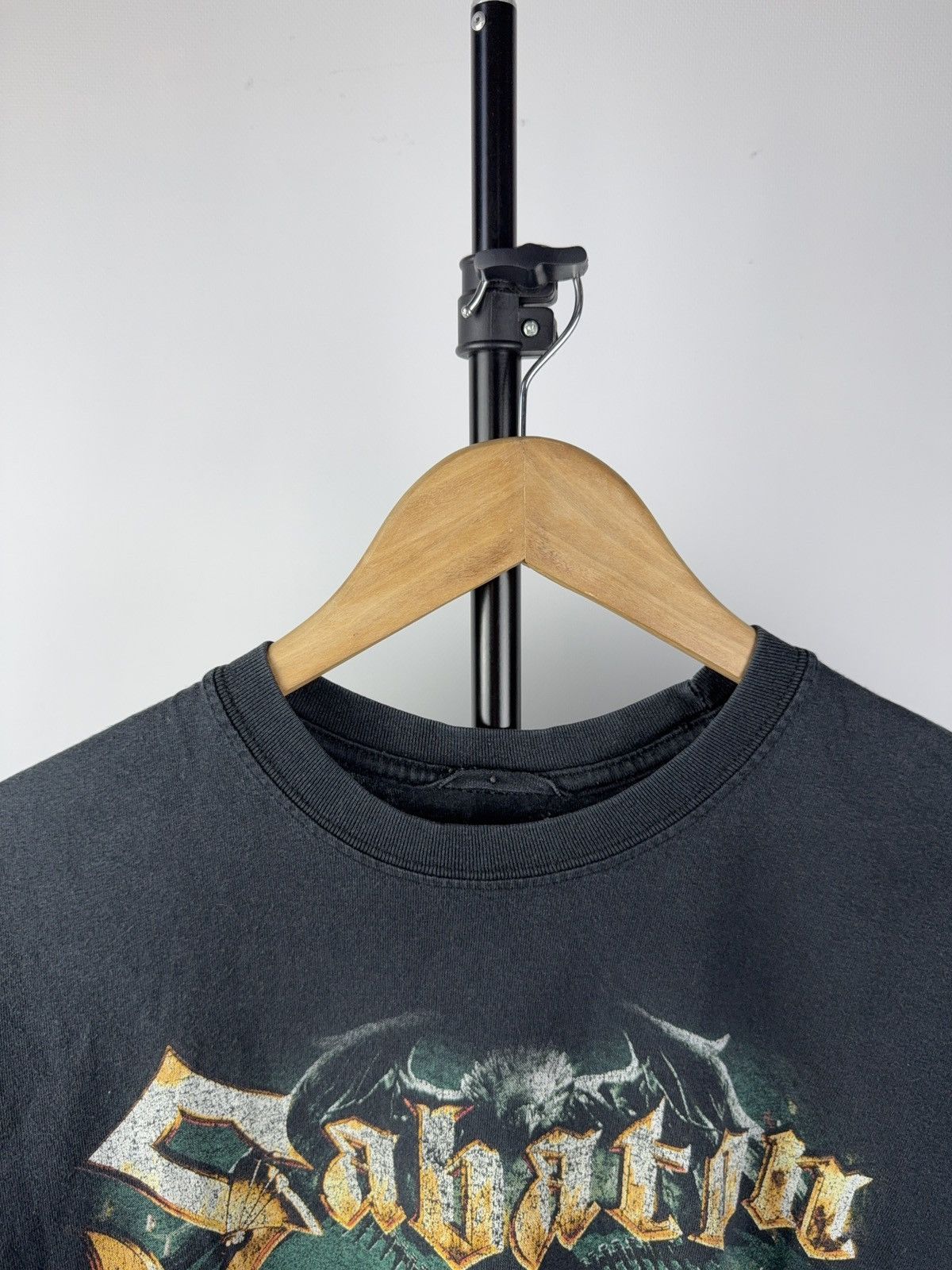 Band Tees × Vintage VINTAGE 00s SABATON Heroes On Tour Rock band Tee shirt Size US M / EU 48-50 / 2 - 2 Thumbnail