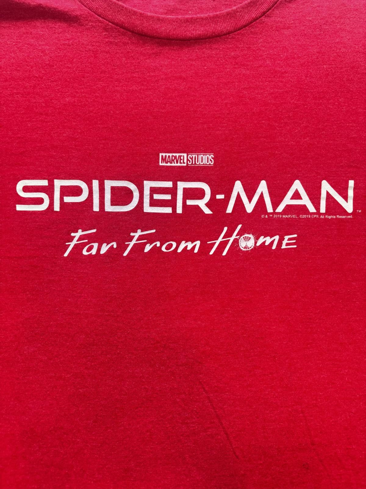 Marvel Comics Retro Spider-Man: Far From Home Graphic Tee - Red T-Shirt Size US XL / EU 56 / 4 - 2 Thumbnail