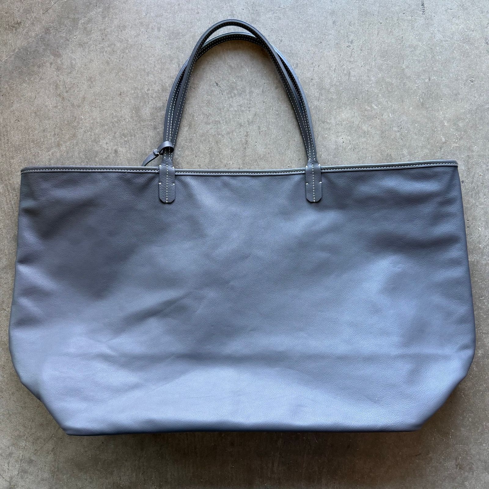 Goyard Goyard Anjou GM Calfskin And Canvas Tote Bag Size ONE SIZE - 15 Thumbnail