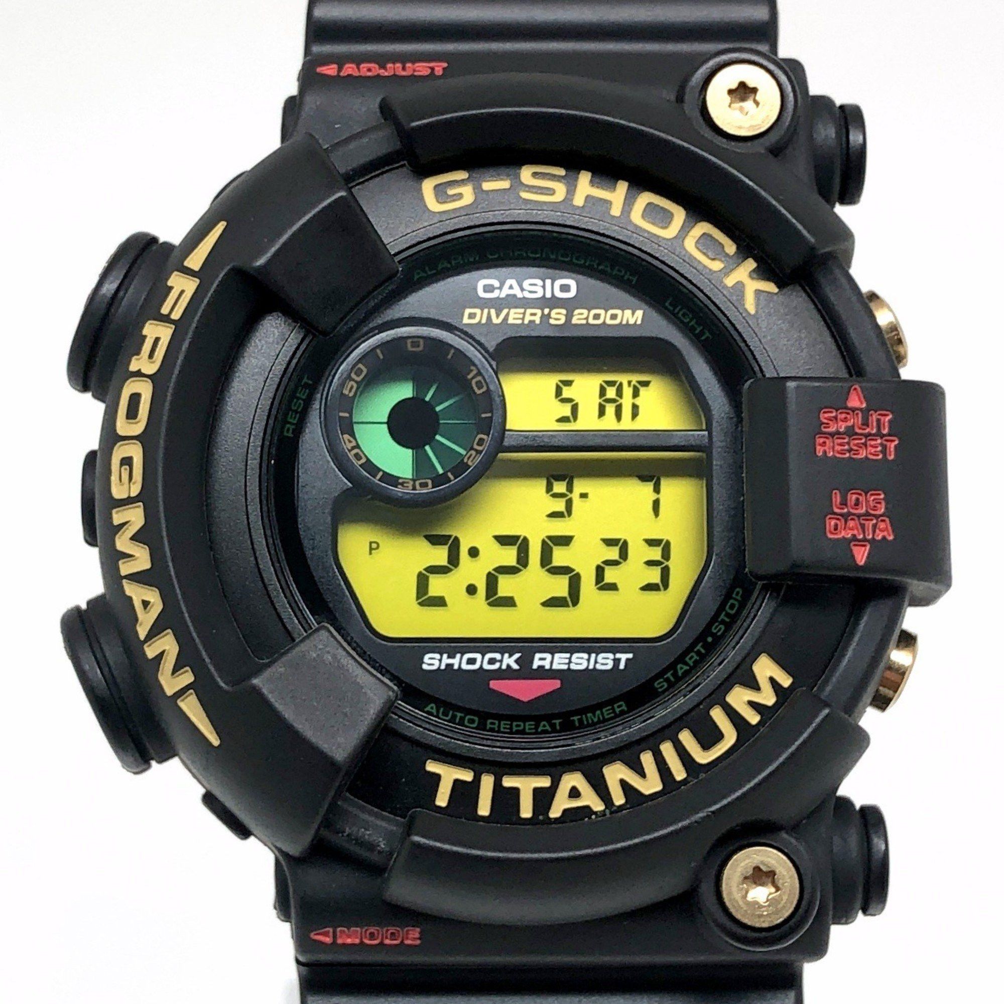 Casio G-SHOCK CASIO Watch DW-8201NT-1 7th FROGMAN Anniversary Model First Color Titanium Case Released November 2000 Mikunigaoka Store IT3RQCMC7V9W Size ONE SIZE - 1 Thumbnail