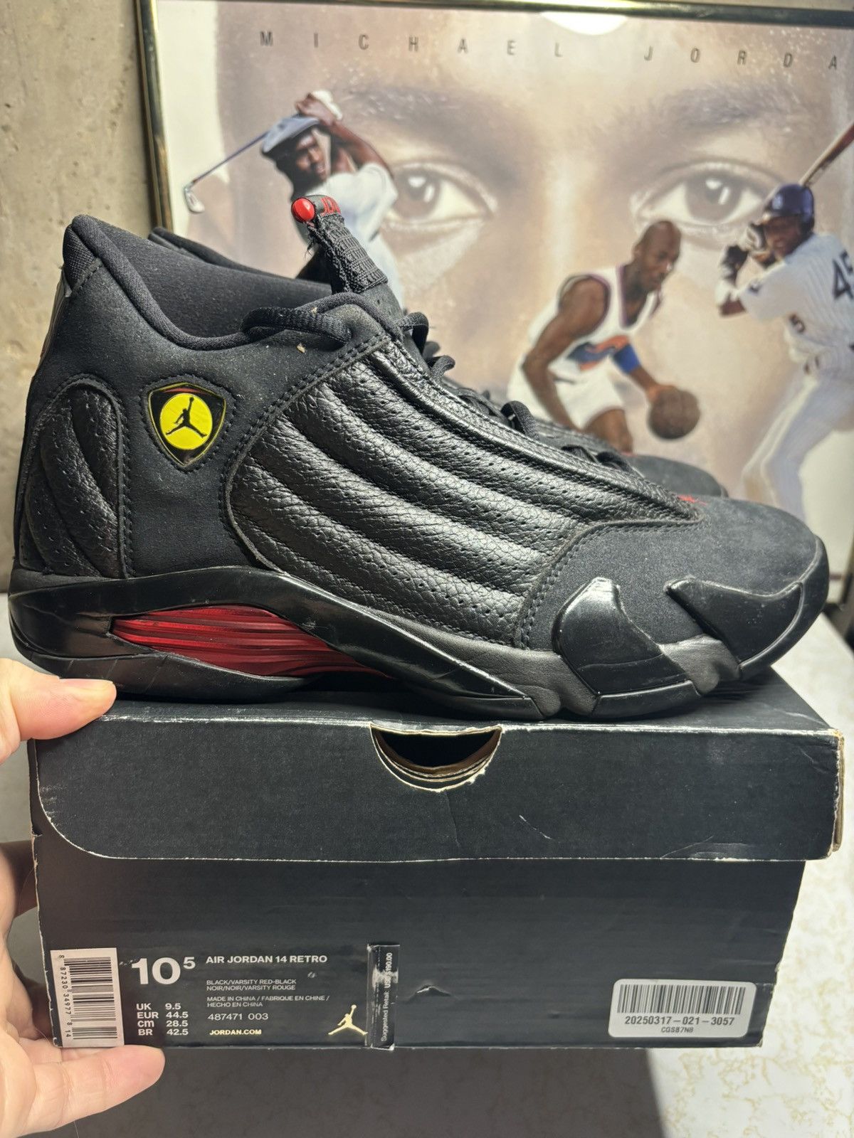 Jordan Brand Jordan Retro 14 ‘last shot’ Size US 10.5 / EU 43-44 - 1 Thumbnail