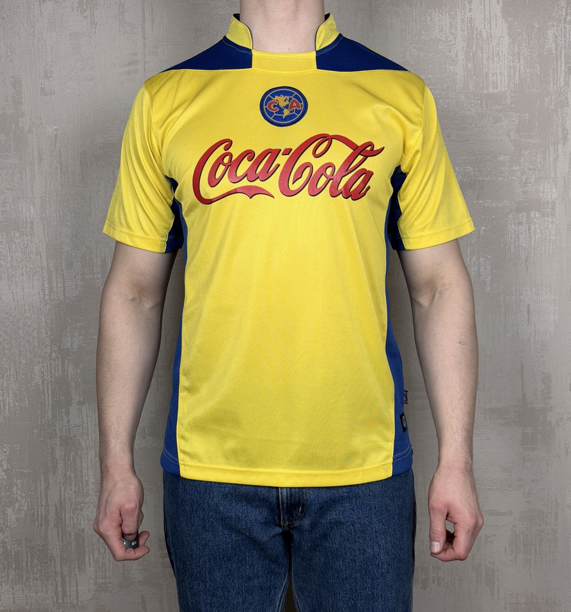Coca Cola × Vintage CA Club America Vintage Soccer Jersey Blockcore Size US S / EU 44-46 / 1 - 3 Thumbnail