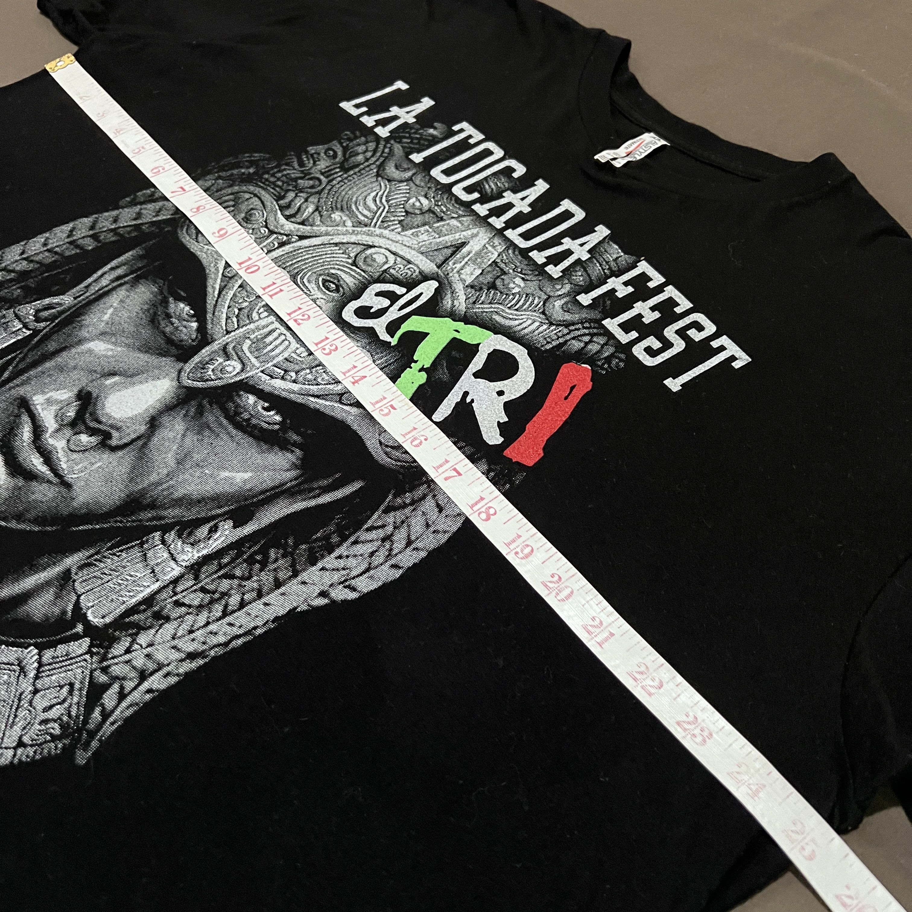 Band Tees × Mexicana El Tri La Tocada Fest Promo Tee 2XL Mexican Size US XXL / EU 58 / 5 - 6 Thumbnail