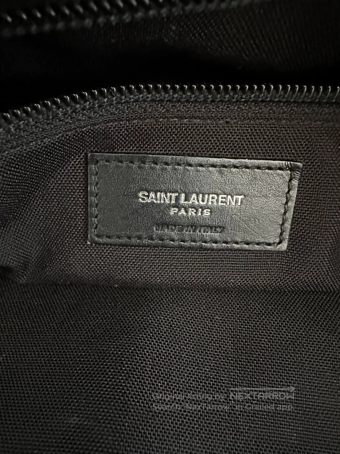 Saint Laurent Paris Saint Laurent Rivington Leather Backpack. Size ONE SIZE - 5 Thumbnail