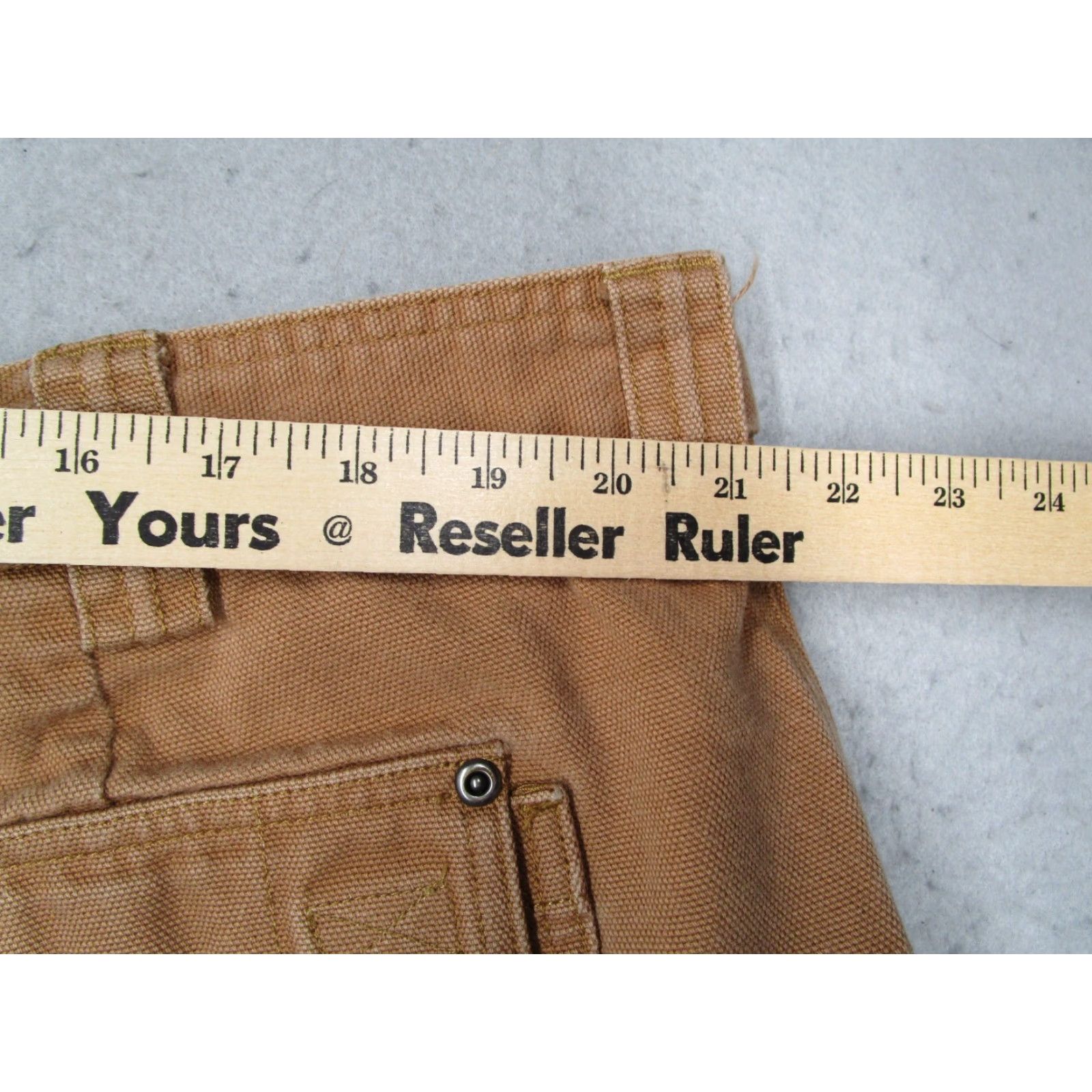 Vintage VINTAGE Duluth Men's Cargo Shorts 44 Brown Canvas Casual Workwear Relaxed Fit 12" Inseam Size US 44 / EU 60 - 7 Thumbnail