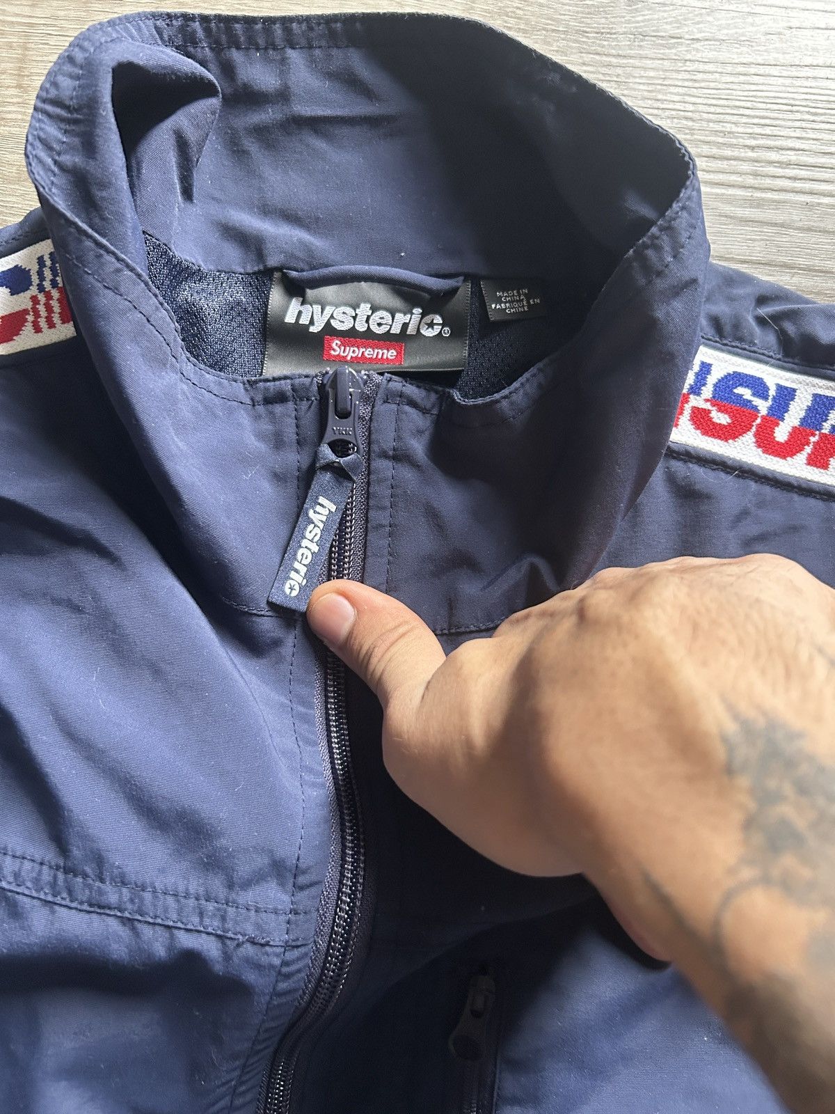 Supreme SS24 HYSTERIC GLAMOUR TRACK JACKET Size US M / EU 48-50 / 2 - 2 Thumbnail