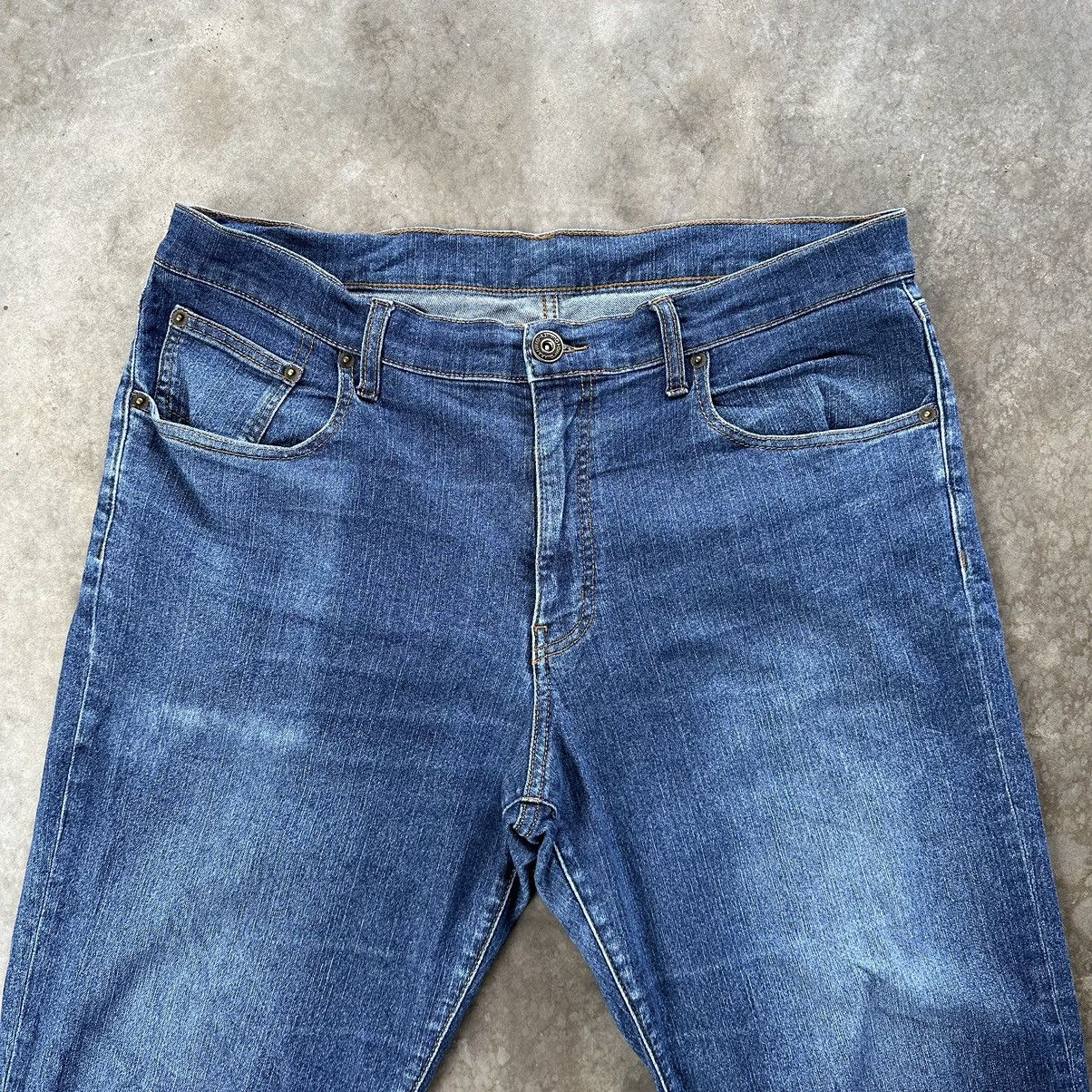 Japanese Brand Vintage Japanese Faded Distressed Denim Jean Pant W37 Size US 37 - 3 Thumbnail