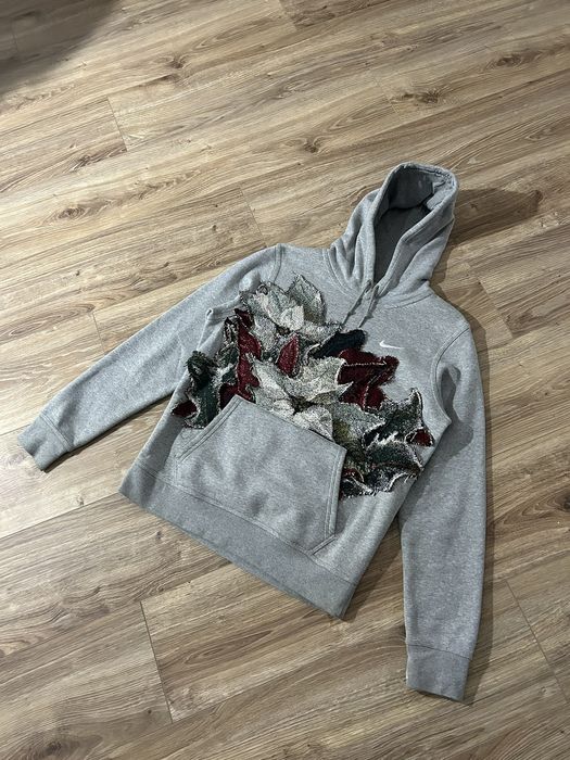 Reworked best sale nike hoodie