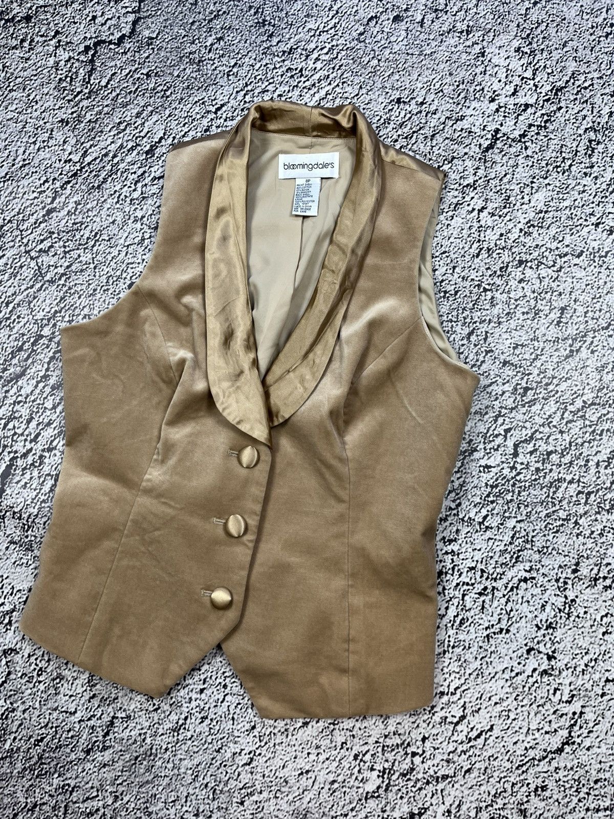 Bloomingdale's Vintage Bloomingdale’s classic old money luxury vest Size M / US 6-8 / IT 42-44 - 2 Thumbnail
