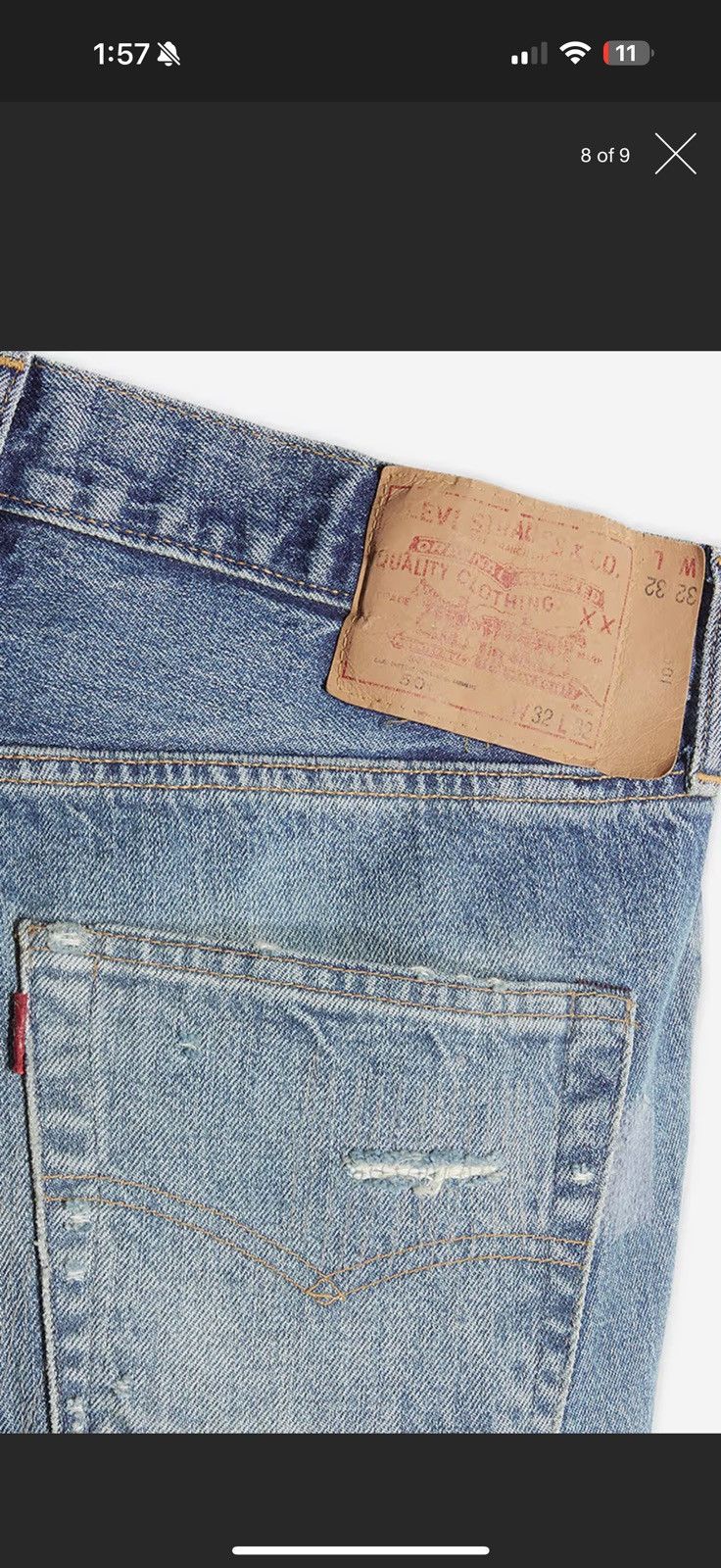 Levi's Levi’s “Tangled Web” 501s Size US 32 / EU 48 - 5 Thumbnail