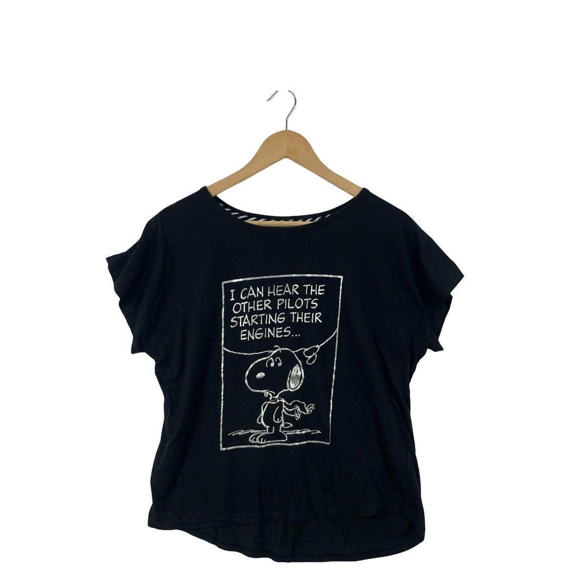 Other SNOOPY PILOT GRAPHIC I Can Hear The Other Pilots Starting Size M / US 6-8 / IT 42-44 - 4 Thumbnail