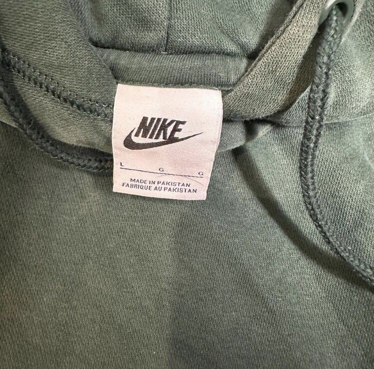 Nike Nike Center Swoosh Green Hoodie Size US L / EU 52-54 / 3 - 2 Thumbnail
