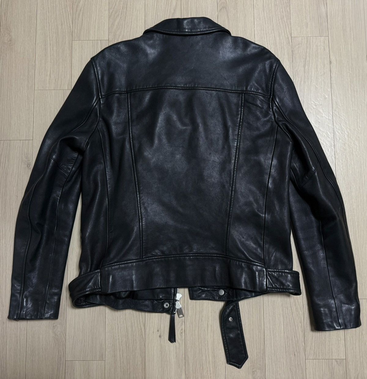 Allsaints AllSaints Kaho Lambskin Biker Jacket M Size US M / EU 48-50 / 2 - 2 Thumbnail