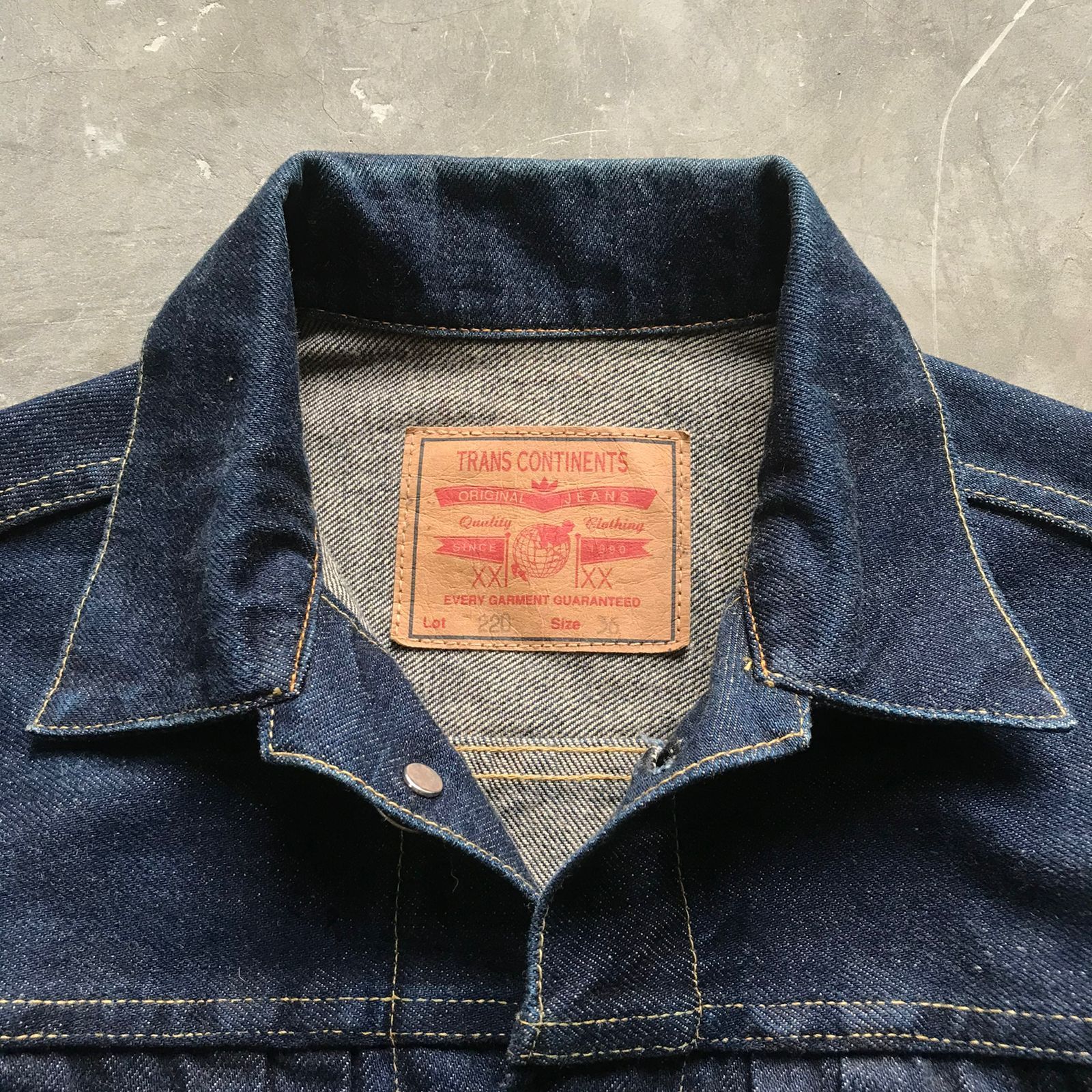 Japanese Brand Trans Continents Type II Selvedge Jacket Size US S / EU 44-46 / 1 - 6 Thumbnail