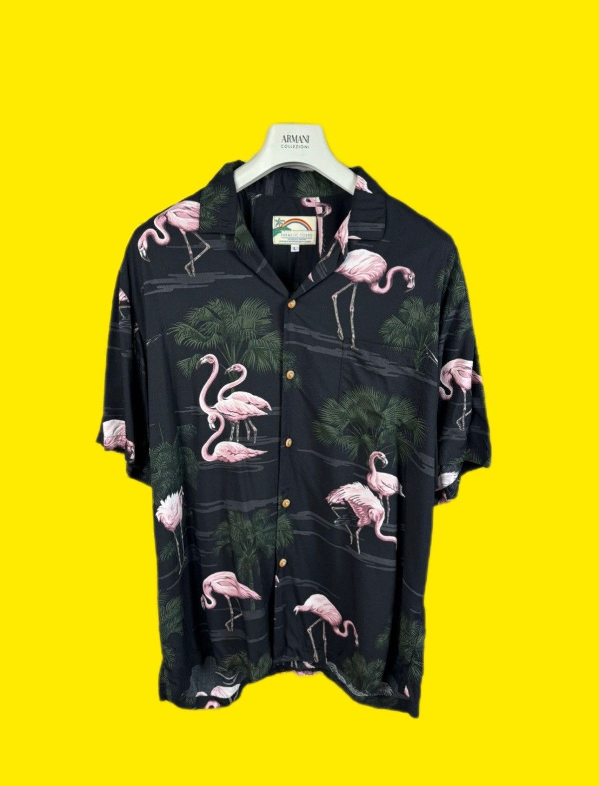 Vintage Hawaiian shirt with short sleeves style of Dries Van Noten Size US L / EU 52-54 / 3 - 1 Thumbnail
