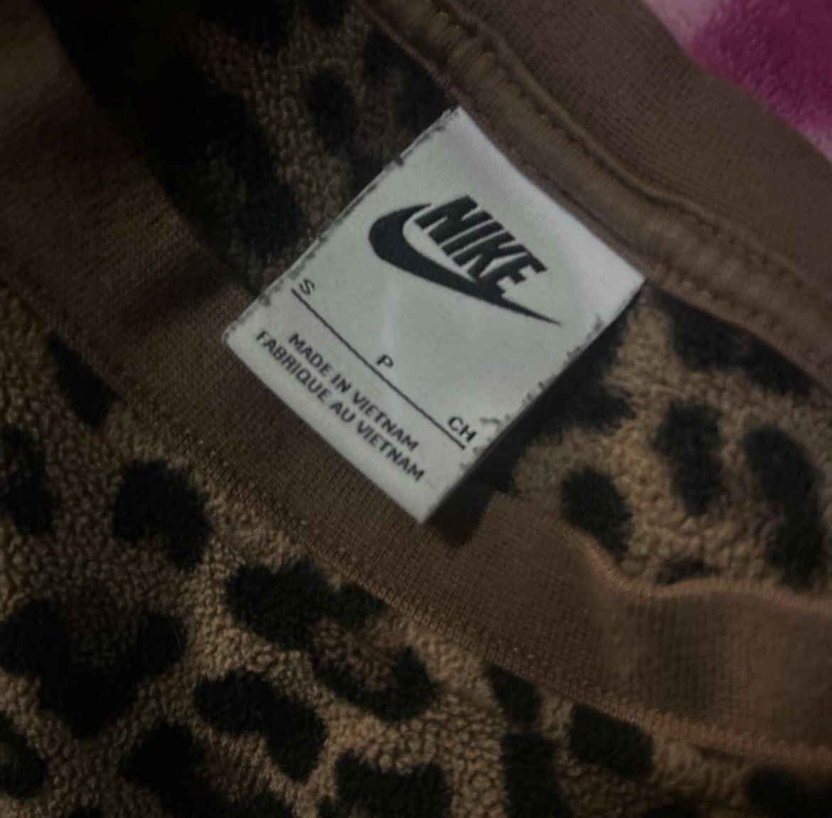Nike nike cheetah print sweatshirt Size S / US 4 / IT 40 - 2 Thumbnail