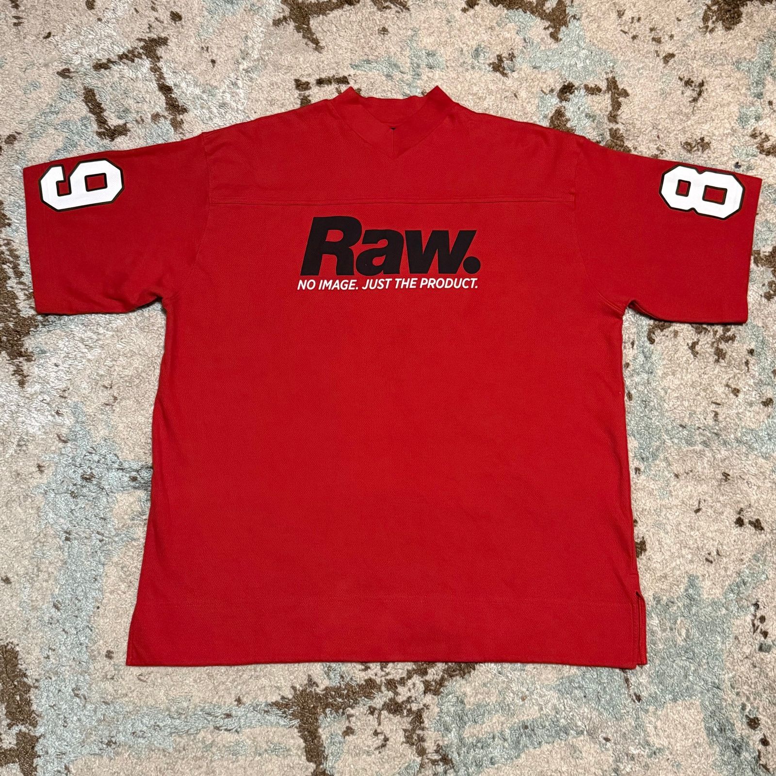 G-Star G Star Raw Women's 5XL RAW Tight Mock V-Neck OVERSIZED Shirt Size XL / US 12-14 / IT 48-50 - 2 Thumbnail