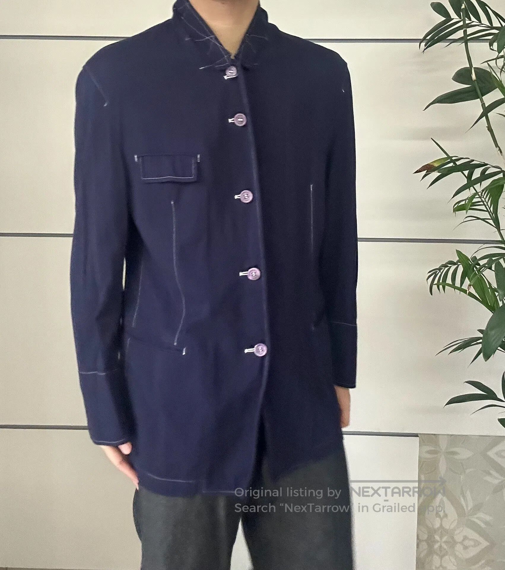 Comme des Garcons Comme des Garcons HOMME 1998 Mid-Sleeve Jacket| Size US M / EU 48-50 / 2 - 7 Thumbnail