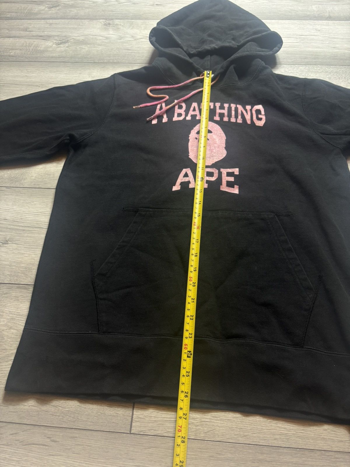 Bape Bape college logo pullover hoodie Size US L / EU 52-54 / 3 - 8 Thumbnail