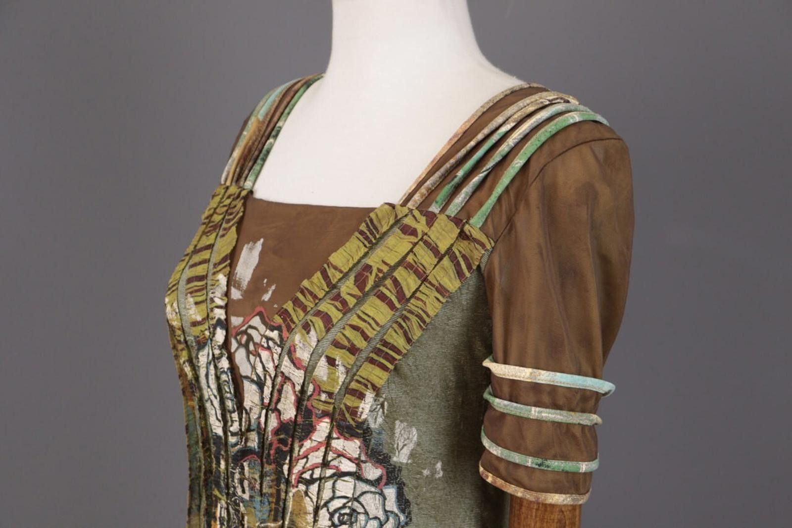 Designer Save The Queen Multicolor Abstract A-Line Dress Size M Size M / US 6-8 / IT 42-44 - 8 Thumbnail