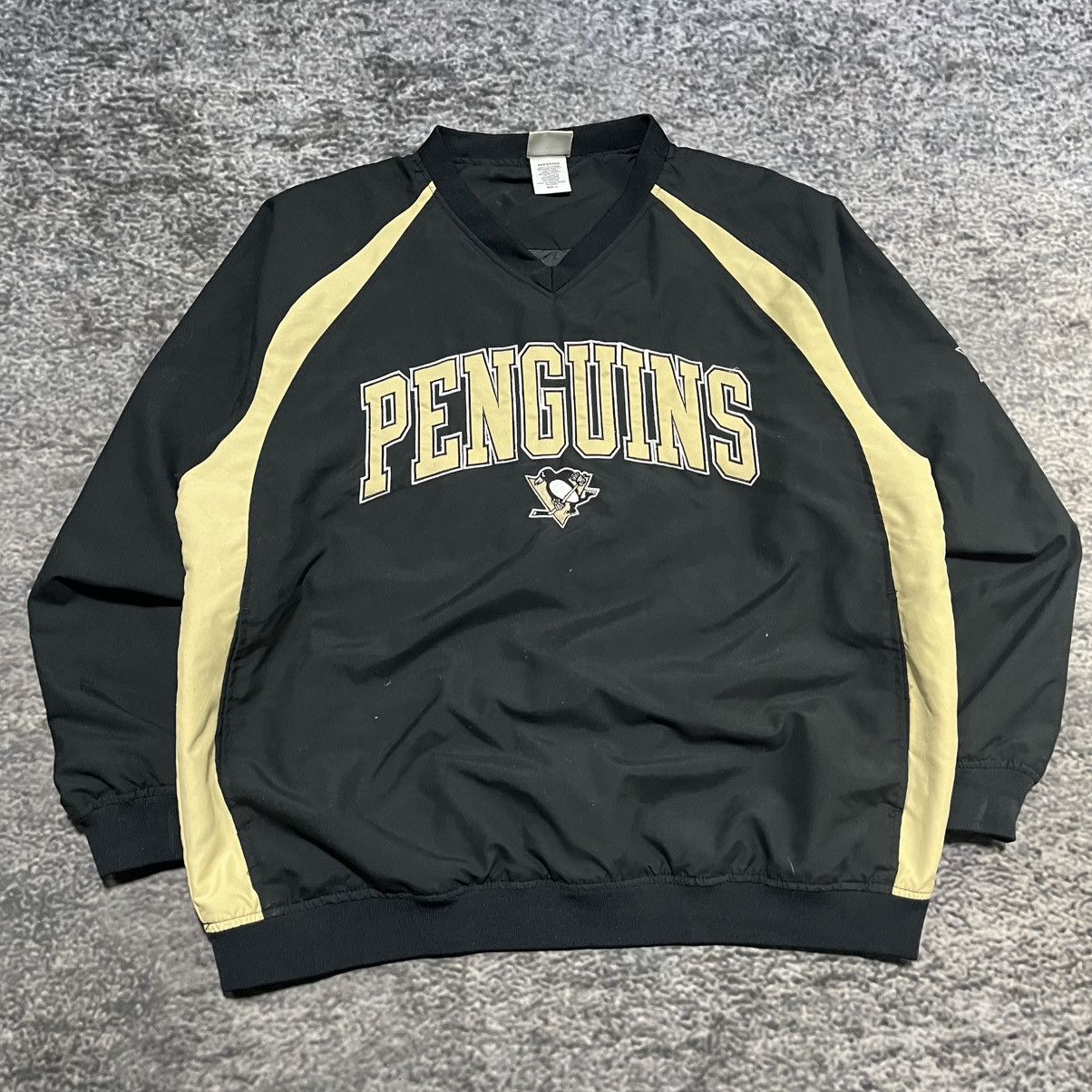 NHL Vintage Pittsburgh Penguins NHL Logo Pullover Windbreaker Size US L / EU 52-54 / 3 - 3 Thumbnail