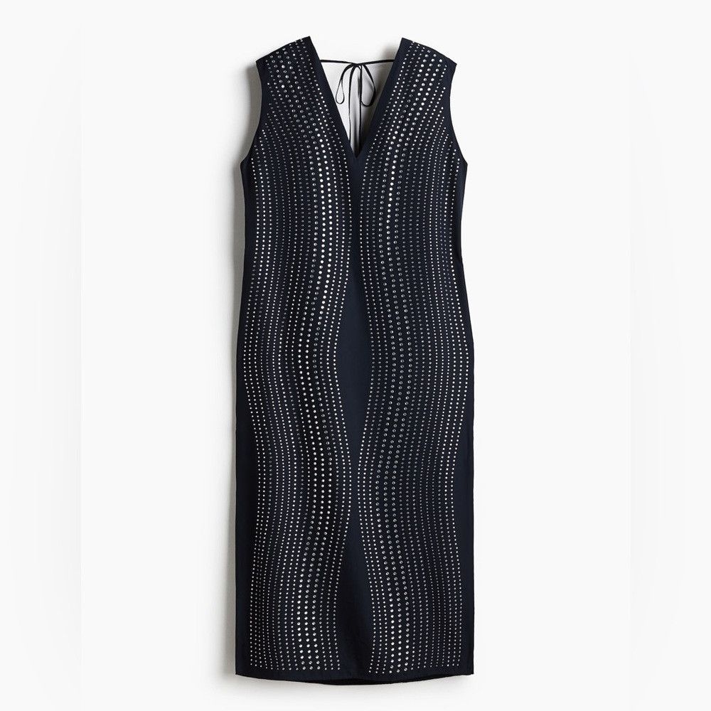 H&M NWT H&M EDITON RHINESTONE-DECORATED DRESS Size S / US 4 / IT 40 - 5 Thumbnail