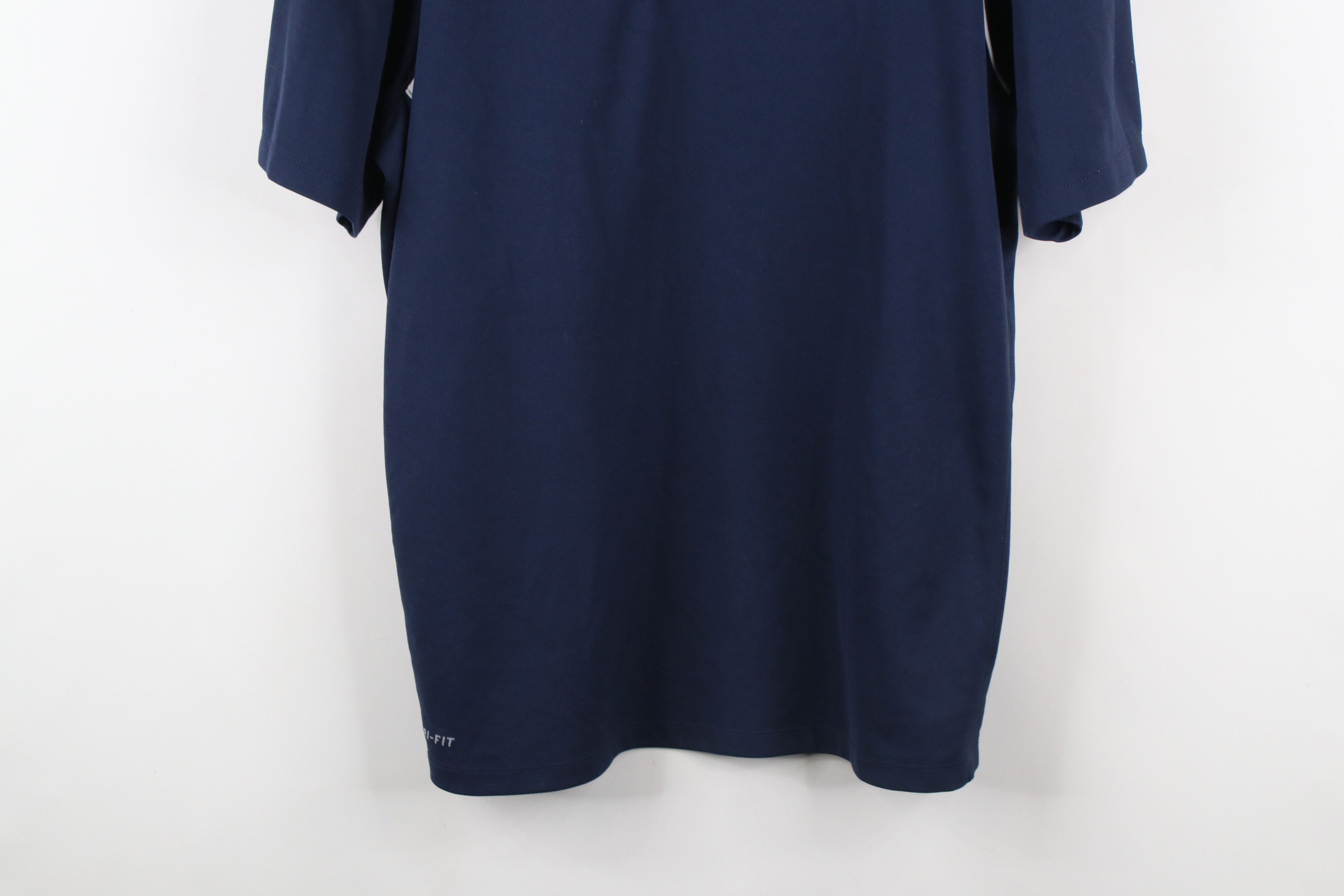 Nike × Vintage Nike Xavier University Baseball Short Sleeve Polo Shirt Size US L / EU 52-54 / 3 - 3 Thumbnail