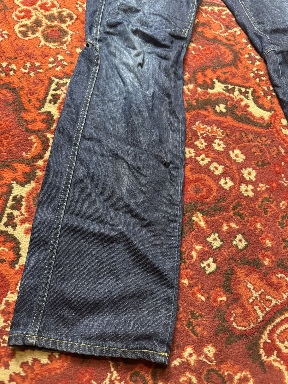 G-Star × Vintage Vintage Y2K G Star Raw 3301 KBWG Embroidered Logo Pants Size US 30 / EU 46 - 3 Thumbnail