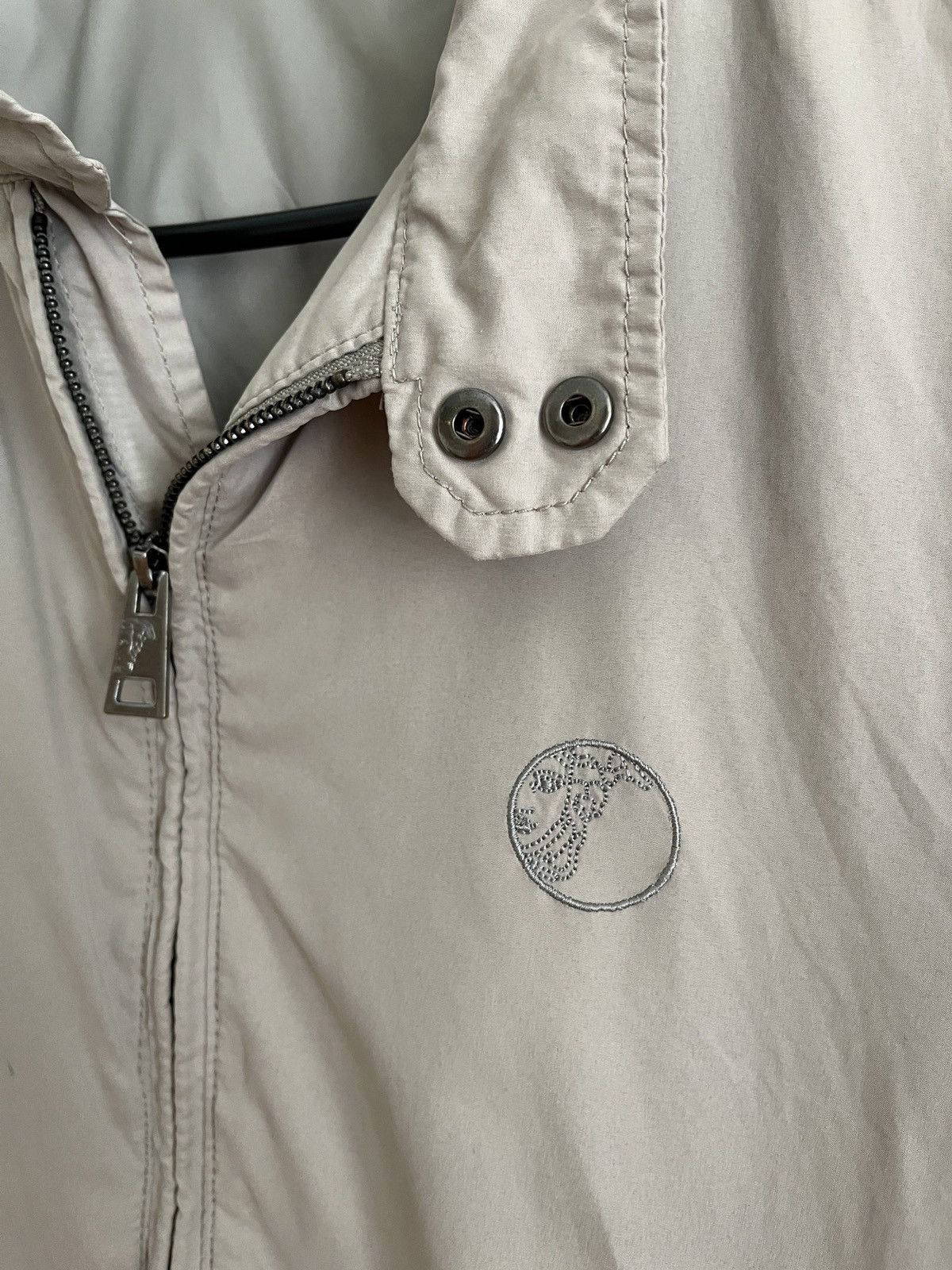 Versace Versace Collection Taupe Bomber Jacket - Size 48 Size M / US 6-8 / IT 42-44 - 8 Thumbnail