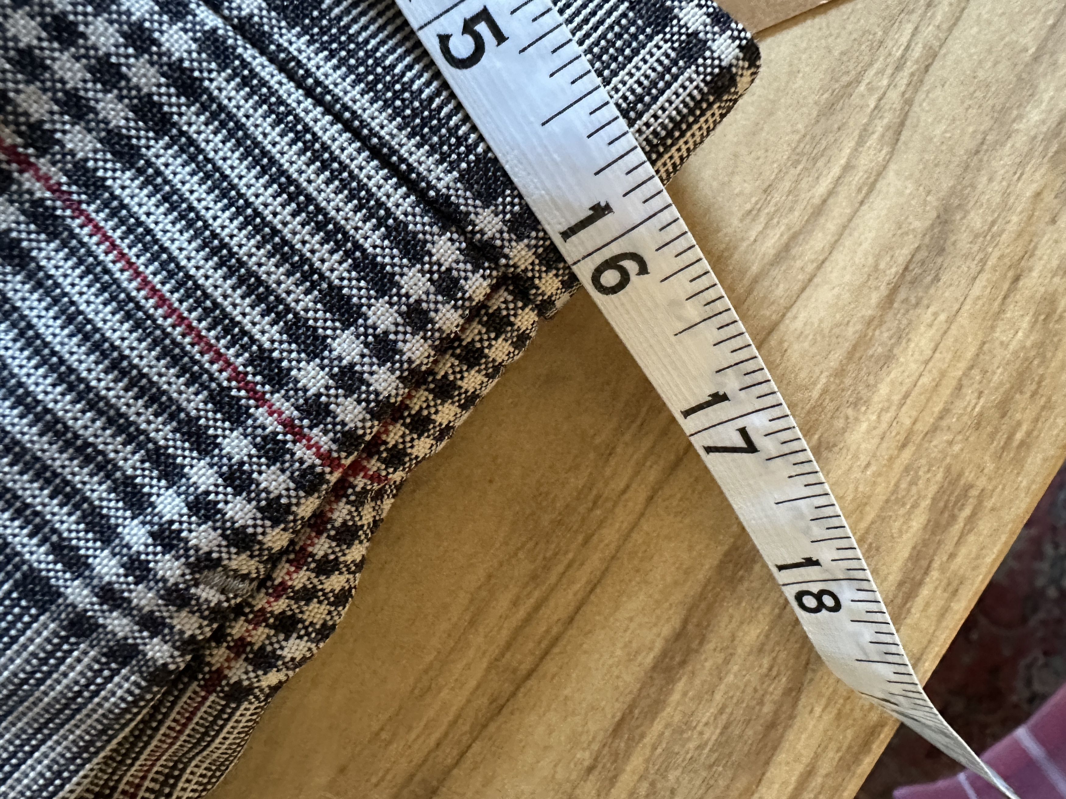 Acne Studios Acne Studios Wide Leg Wool Check Trousers Size US 32 / EU 48 - 7 Thumbnail