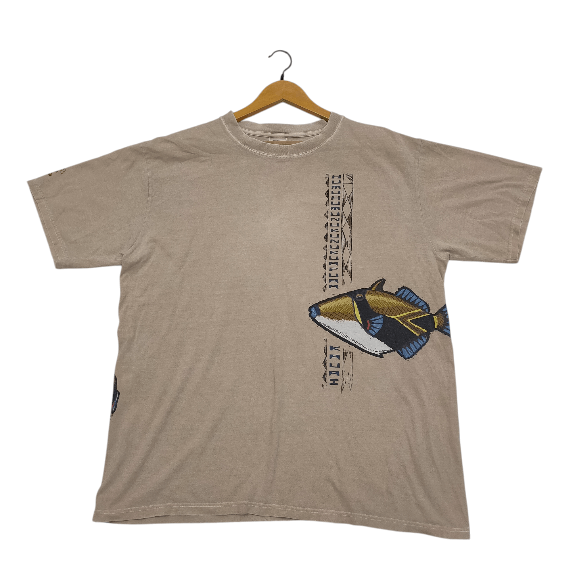 Vintage Vintage Fish Tshirt Humuhumunukunukuapua’a Size US L / EU 52-54 / 3 - 1 Thumbnail