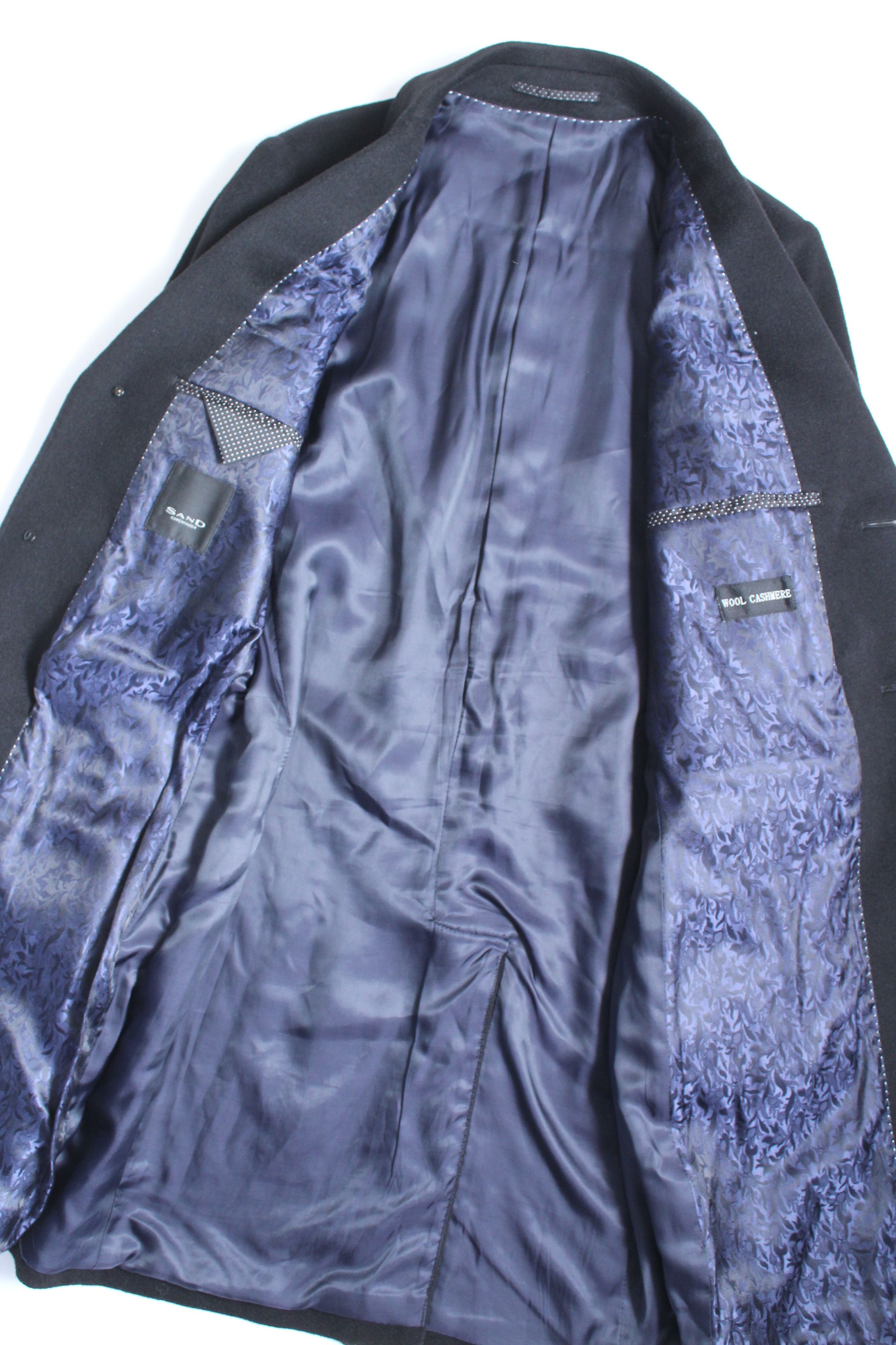 SAND Sand Copenhagen Sultan Cashmere Black Coat Authentic Size US S / EU 44-46 / 1 - 9 Thumbnail