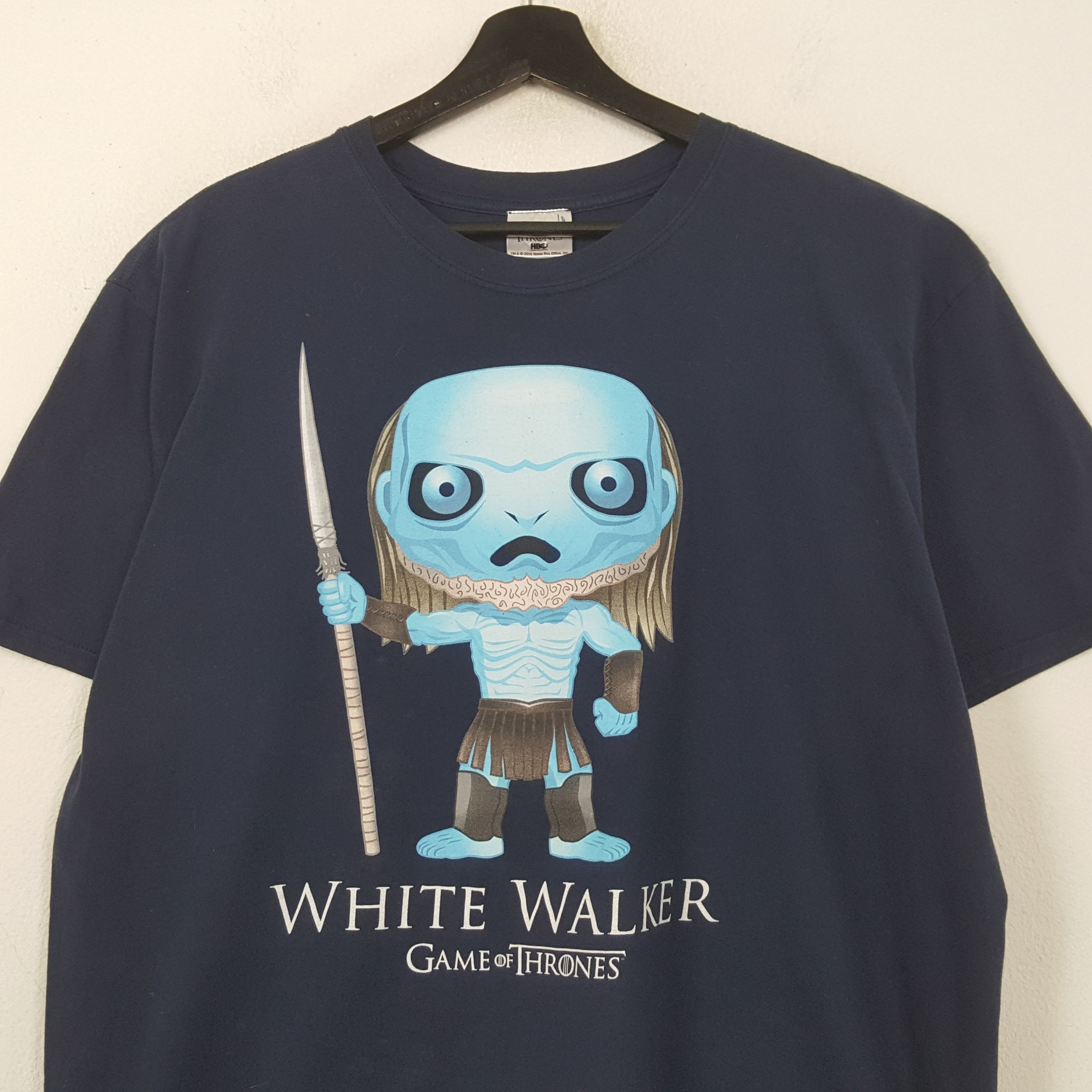 Gildan White Walker Game Of Thrones Movie Tshirt RR7 Size US XL / EU 56 / 4 - 2 Thumbnail