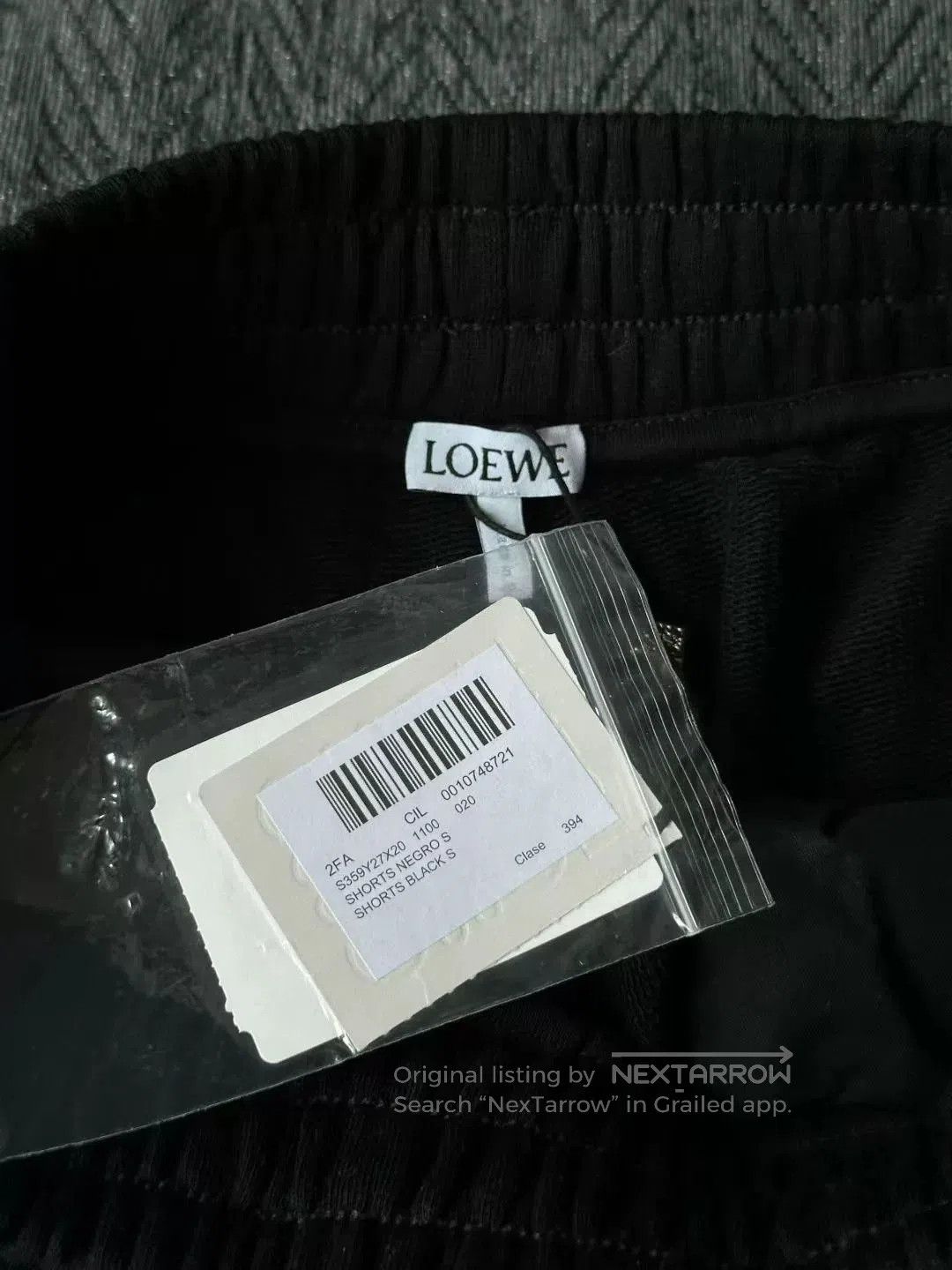 Loewe LOEWE Leather Patch Black Shorts. Size US 26 / EU 42 - 3 Thumbnail